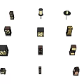 Stylish Modern Outdoor Lights With Decorative Patterns For Illuminated Night Ambiance