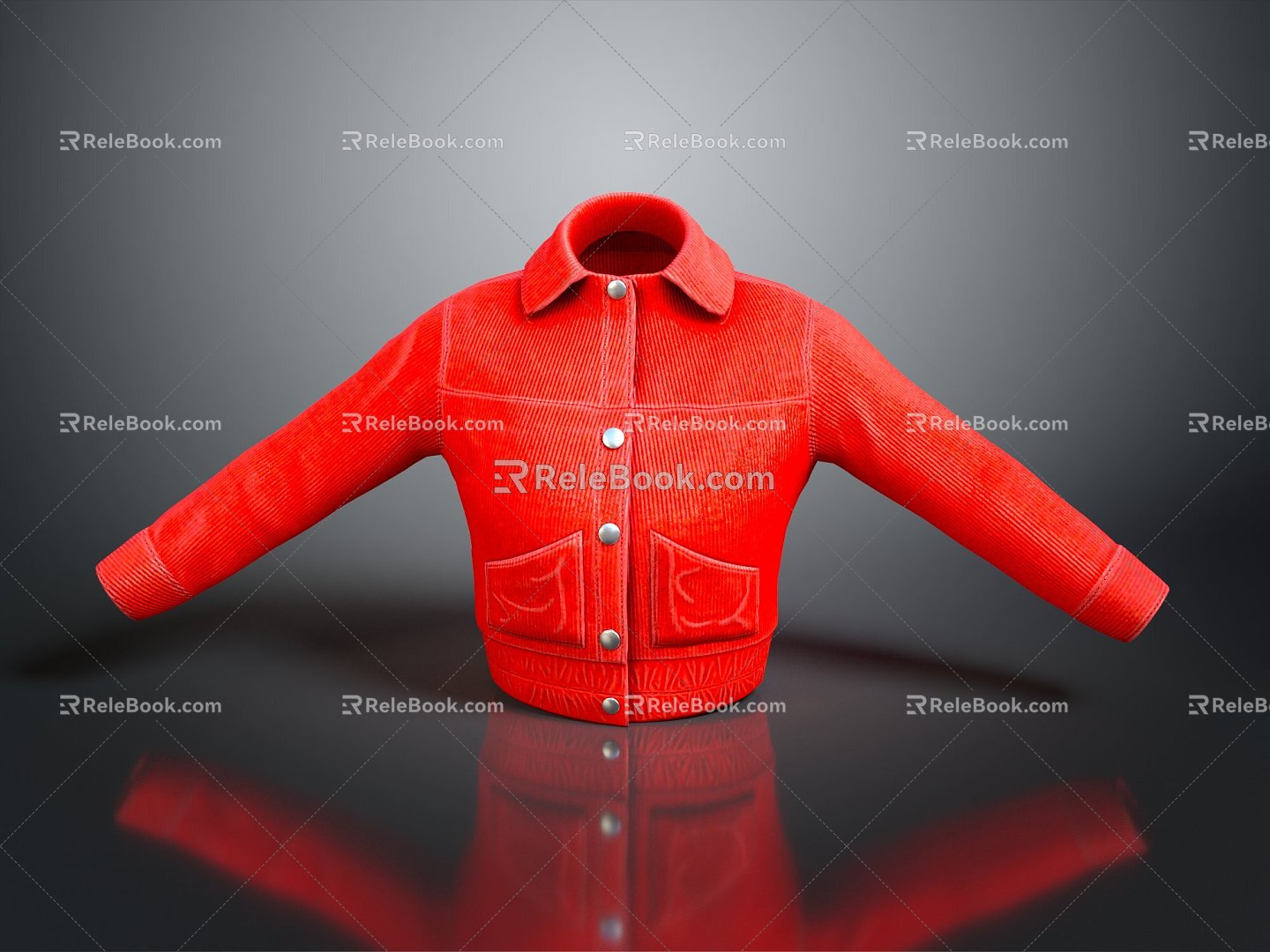 Modern Jacket Leather Jacket Fashion Jacket Casual Jacket Anti-Jacket Anti-Top 3d model