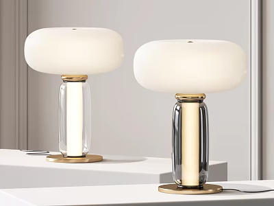 Light Luxury Table Lamp 3d model