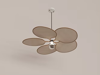 Modern Quiet Antique Chandelier 3d model