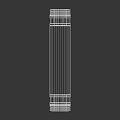 Gray Cylindrical Pipe Fitting With Threaded Ends For Industrial Applications