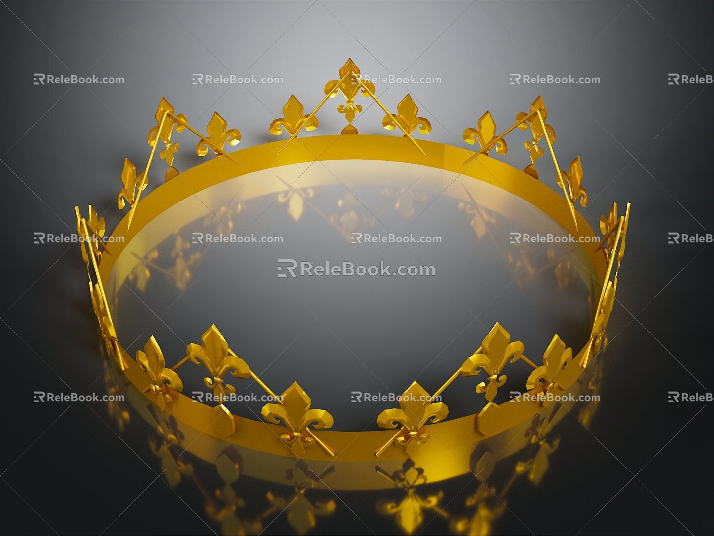 Crown Crown Crown Crown Home Ornaments Royal Goods Noble Goods Jewelry Ornaments 3d model