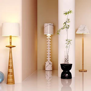 Floor lamp 3d model