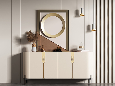 Modern Side Cabinet model