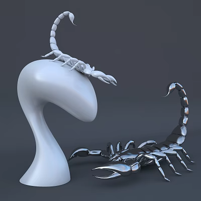 Modern Scorpion 3d model Modern Scorpion 3d model