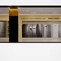 Samsung Luxury Center Shopping Mall Counter With Washing Machines Refrigerators And Display Area