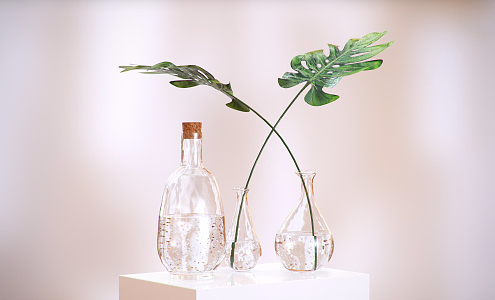 Modern vase ornaments 3d model