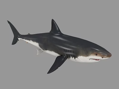 Realistic Detailed 3D Model of Great White Shark Marine Aquatic Creature 3d model Realistic Detailed 3D Model of Great White Shark Marine Aquatic Creature 3d model