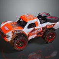 All Terrain Vehicle Toy Car Four-wheeler Beach Car Four-wheel Motorcycle Mountain Bike Off-road Mountain Bike 3d model