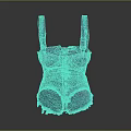 Stylish Denim Corset With Adjustable Straps Button Front And Frayed Hem