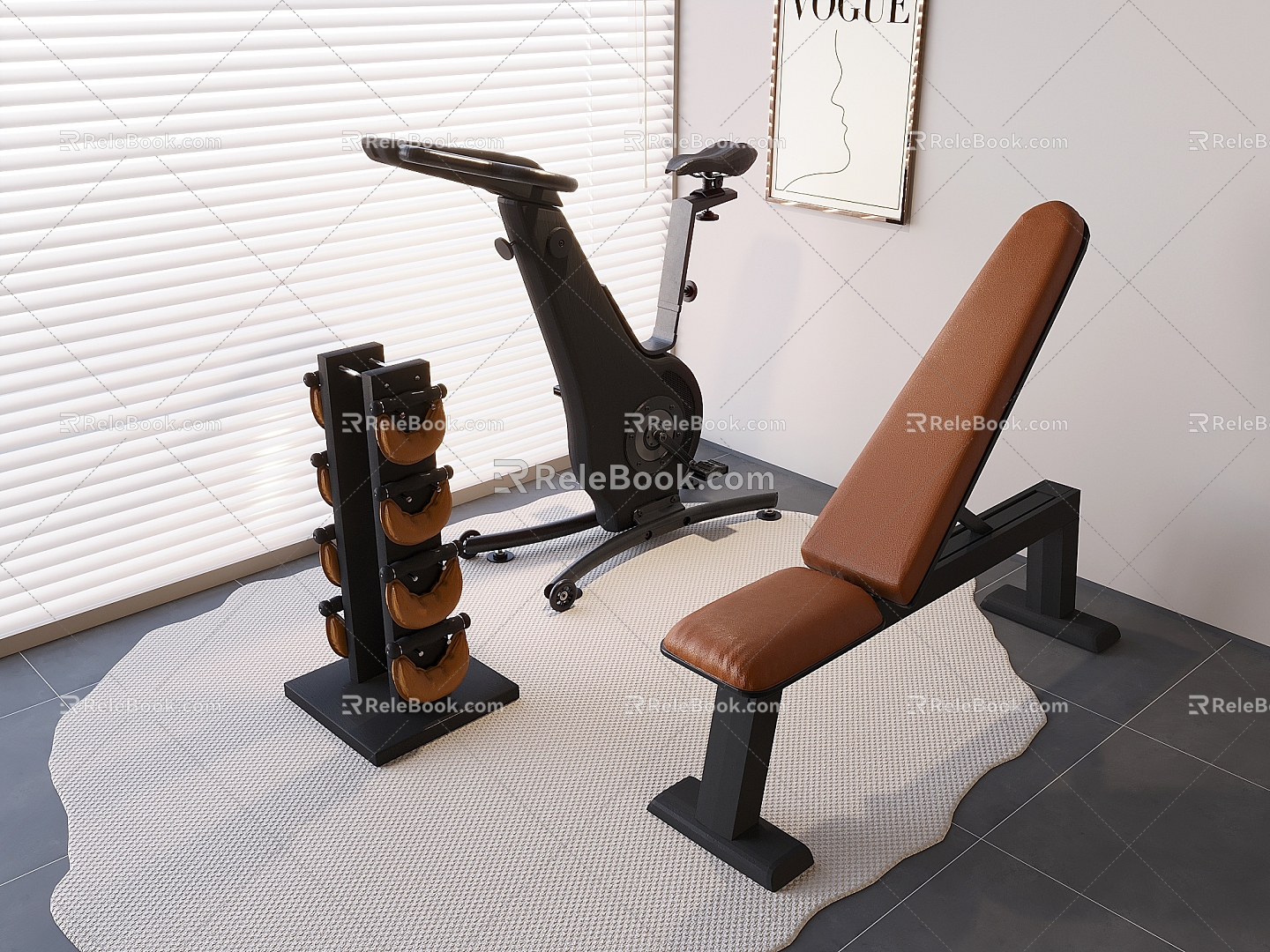 Sports and fitness equipment Ellipsometer 3d model