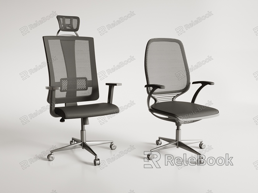 Modern office chair model