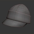 Modern Hat Oslo Hat Knitted Hat Men's Hat Boys Hat 3d model