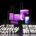 Jamy Party Shanghai Photo Check-in Spot With Vibrant Light Displays And New Species