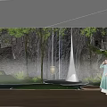 Modern Sales Office Building With Landscaped Gardens And Water Features