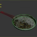 Pan Frying Pan Pan Old Pan Old Frying Pan 3d model