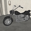 American Motorcycle 3d model