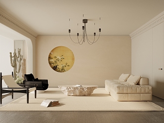 The Silent Living Room 3d model