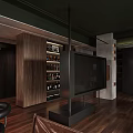 Vintage industrial style kitchen restaurant 3d model