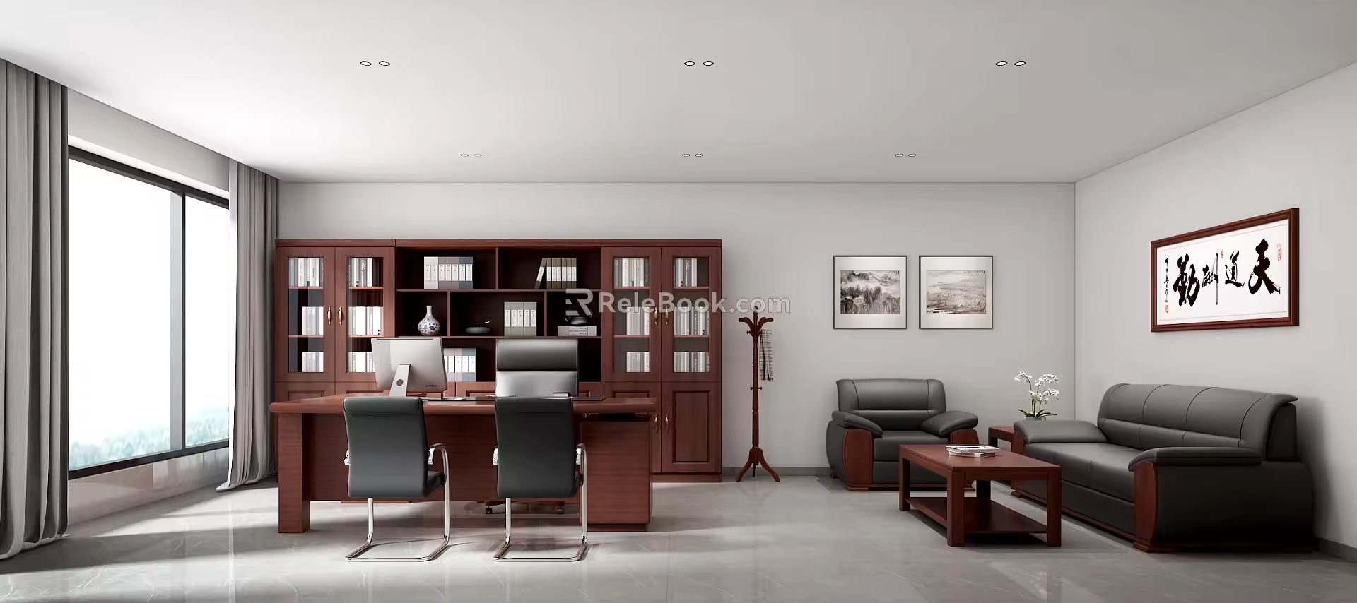 Modern Office Agency Office 3d model