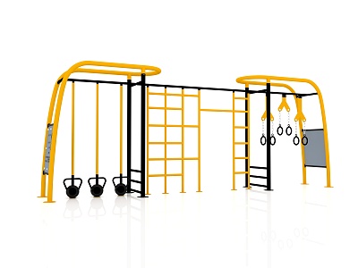 Children's Physical Climbing Outdoor Climbing Children's Physical Training Climbing Rack Climbing 3d model