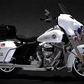 Los Angeles Electric Glide Police Car 3d model