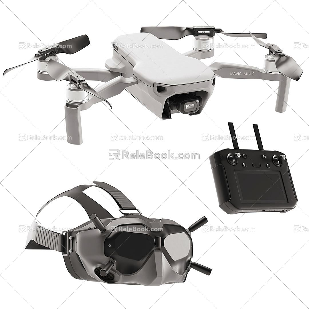 Modern UAV DJI UAV 3d model