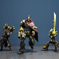 Modern Game Role Game Character 3d model