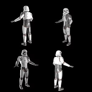 Star Wars Clone Soldier 3d model
