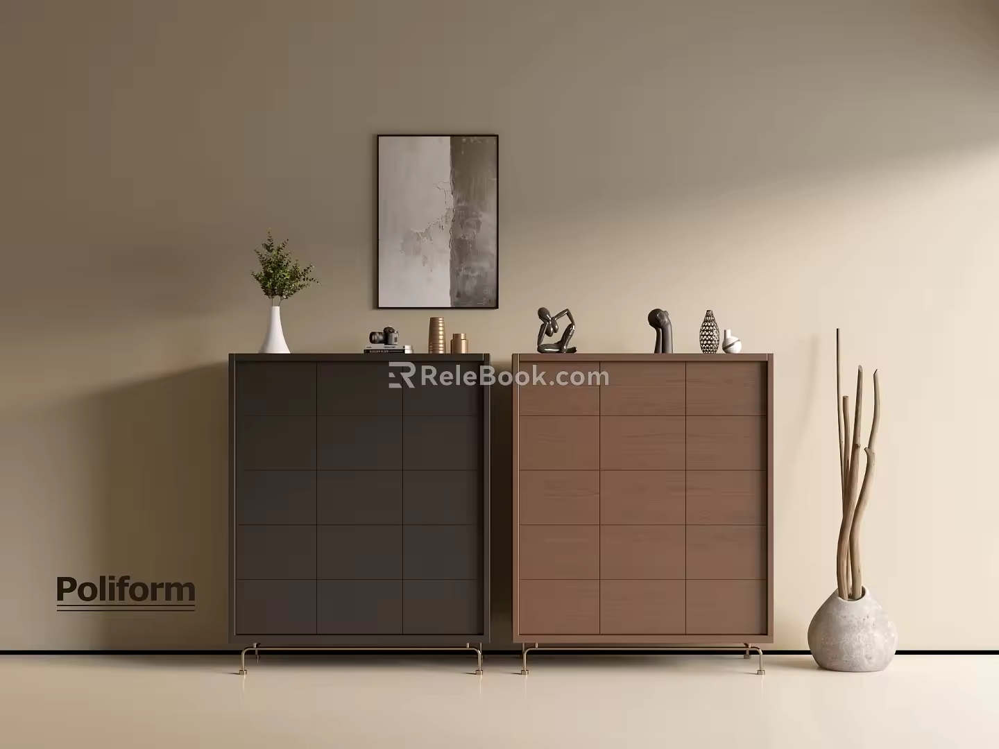 Modern Wood Grain Cabinet Ins Style Minimized Style Cabinet Entire Cabinet Sideboard Cabinet Balcony Cabinet Storage Cabinet Home Entrance Cabinet 3d model