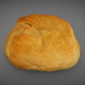 Delicious Homemade Freshly Baked Buttery Flaky Pastry Bun With Golden Brown Layers