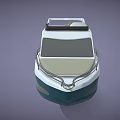 Modern Yacht With Sleek Design And Stylish Features 3d model