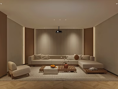 Silent Audiovisual Room 3d model