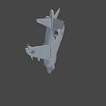 Military Fighter Jet In Flight With Weapon Loads And Number 28 Marking