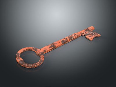 Key Door Key Gold Key Silver Key Ancient Key Cartoon Key Animation Key Realistic 3d model