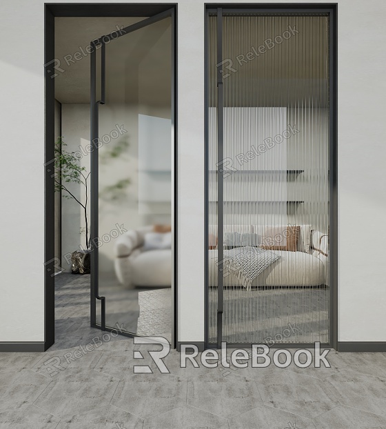 glass door sliding door model