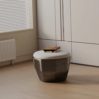 Modern Bedside Cabinet 3d model