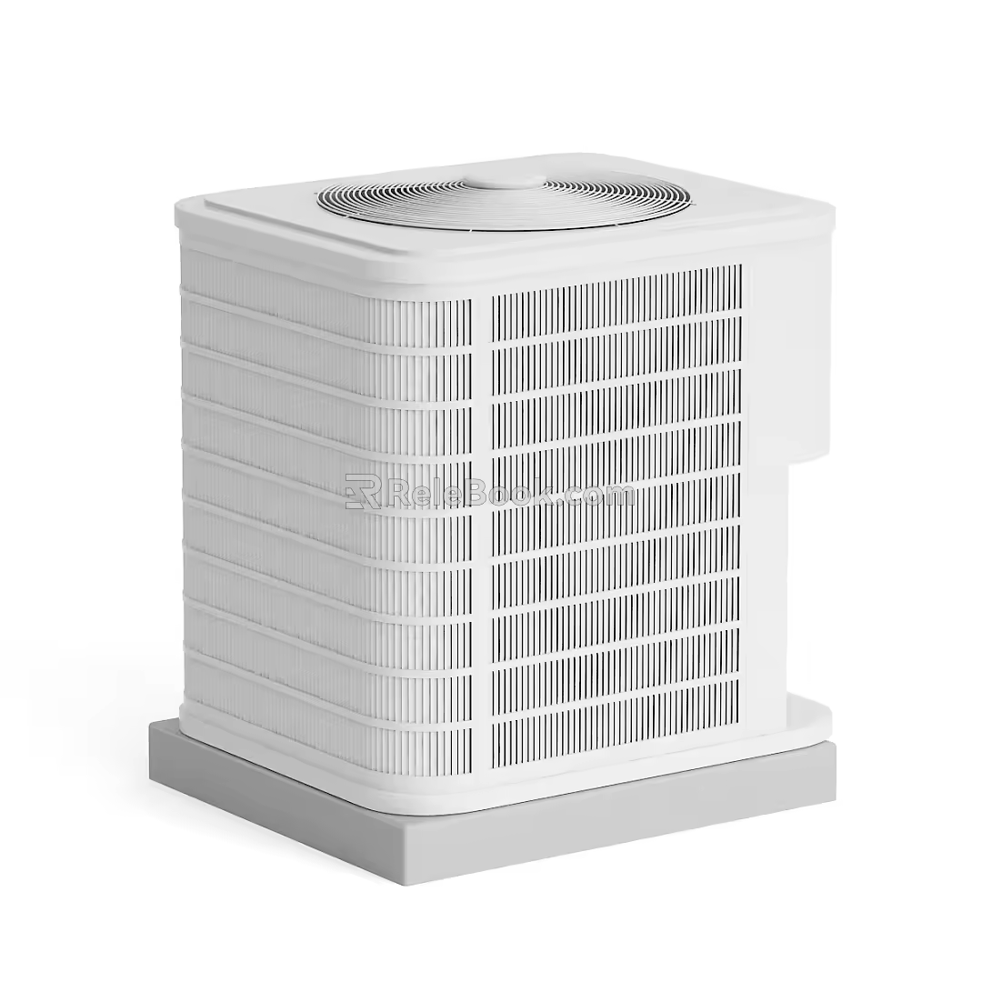 Air conditioning external unit 3d model