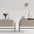 Modern bedside table 3d model