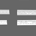 Various Styles of Decorative Gypsum Cornice With Intricate Patterns And Classic Designs