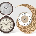 wall clock pendulum clock 3d model