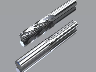 High Quality Metal Spiral Milling Cutters For Industrial Hardware Tools 3d model