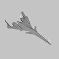 stealth interceptor 3d model