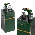 Modern SUJO Green Household Appliances With Gold Accents Transparent Kettles And Black Panels