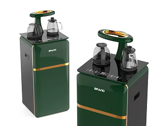 Modern tea bar machine 3d model
