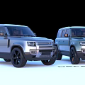 Land Rover Defender SUV Modern Exterior Design With Two Color Variants