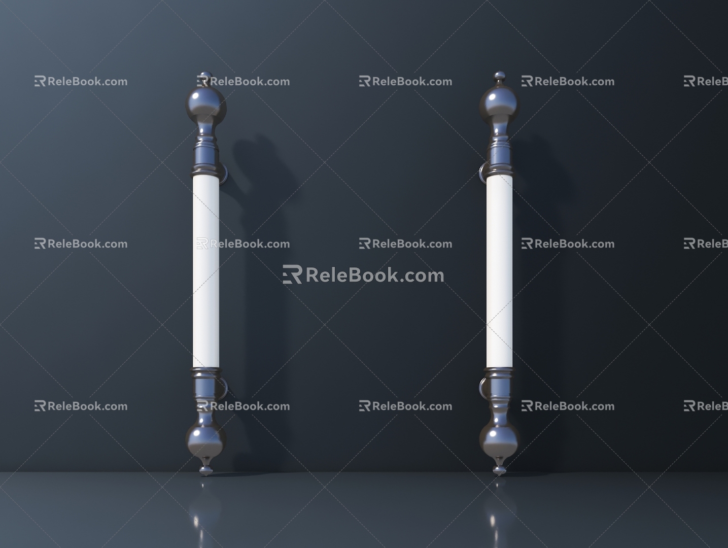 Handle door handle 3d model