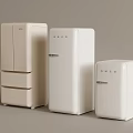 SMG White Refrigerators In Different Sizes With Modern Design For Kitchen