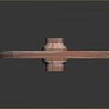 Vintage Wooden Spoked Wheel as Essential Classic Automotive Part with Rustic Design and Durable Structure