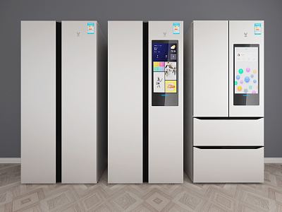 Smart refrigerator Modern refrigerator model